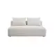 Hangover Cream Boucle Modular 64" Loveseat