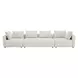 Hangover Cream Boucle Long 145" Sofa