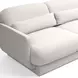 Azalea Cream Velvet 91" Sofa