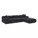 Calliope Black 4 Piece Modular Sectional