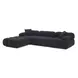 Calliope Black 4 Piece Modular Sectional