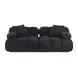 Calliope Black Modular Living Room Set