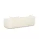 Lou Cream Performance Fabric 91" Sofa