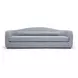 Camille Baby Blue Performance Velvet Upholstered 99" Sofa