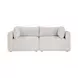Hangover Cream Outdoor Modular 81" Loveseat