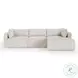 Hangover Cream Outdoor 114" Modular Sectional