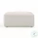 Hangover Cream Square Outdoor Ottoman