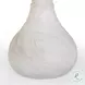 Smooch White Faux Marble Print Outdoor Round Dining Room Set