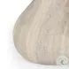 Smooch Faux Travertine 47" Outdoor Round Dining Table
