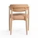 Annika Peach Performance Fabric Upholstered Outdoor Dining Chair