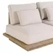 Mora Cream Outdoor 96" Sofa