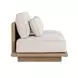 Mora Cream Outdoor 65" Sofa