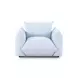 Saint Tropez Light Blue Performance Boucle Outdoor Arm Chair