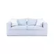 Salty Light Blue Performance Boucle Outdoor 85" Sofa