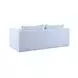 Salty Light Blue Performance Boucle Outdoor 85" Sofa