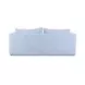 Salty Light Blue Performance Boucle Outdoor 85" Sofa