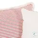 Salty Red Striped Outdoor 85" Sofa