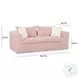 Salty Red Striped Outdoor 85" Sofa