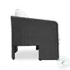 Alexa Black Rattan Performance Fabric Outdoor 80" Sofa