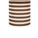 Lyra Brown and White Round Coffee Table