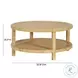 Amara Natural Rattan Round Coffee Table