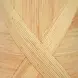 Matea Natural Round Cross Side Table