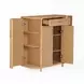 Tarot Natural 4 Door Bar Cabinet