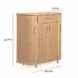 Tarot Natural 4 Door Bar Cabinet
