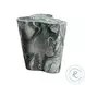 Slab Grey And Blush Faux Marble Tall Side Table