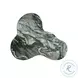 Slab Grey And Blush Faux Marble Short Side Table