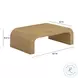 Hump Natural Square Coffee Table
