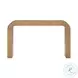 Hump Natural Rectangular Console Table