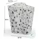 Slab Terrazzo Black and White Side Table