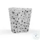 Slab Terrazzo Black and White Side Table