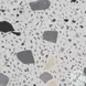 Slab Terrazzo Black and White Side Table