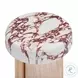 Sheila Multicolored Textured Round Concrete Side Table