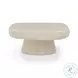 Darial Sandstone Outdoor Rectangular Coffee Table