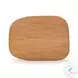 Darial Natural Wood Grain Pattern Outdoor Rectangular Coffee Table