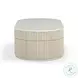 Bella Cream Oval Large Storage Coffee Table