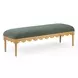 Oodle Green Performance Fabric Upholstered Bed Bench