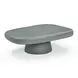 Darial Green Rectangular Outdoor Concrete Top Coffee Table