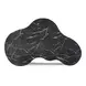 Slab Black Marble Free Form Outdoor Concrete Top Coffee Table