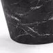 Slab Black Marble Free Form Outdoor Concrete Top Coffee Table