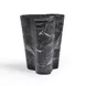 Slab Black Marble Free Form Outdoor Concrete Top Side Table