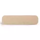 Suraya Faux Travertine Oval Concrete Top Console Table
