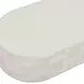 Suraya Ivory Oval Outdoor Concrete Top Coffee Table