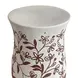 Ceramic White and Terracotta Round Outdoor Side Table