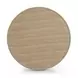 Darcy Travertine Round Outdoor Concrete Top Coffee Table