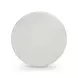 Hessa Antique White Round Outdoor Concrete Top Side Table