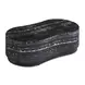 Hades Black Marble Oval Outdoor Concrete Top Coffee Table